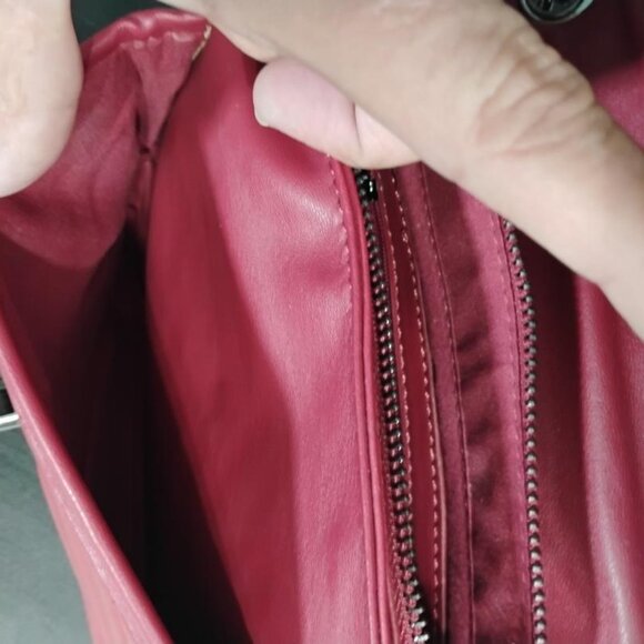 Badgley Mischka Vegan Leather Crossbody With Letter Lock Bag NWT - Picture 9 of 13